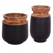 ΔΙΑΚΟΣΜΗΤΙΚΑ ΒΑΖΑ ΔΑΠΕΔΟΥ 2ΤΜΧ LINTER HM21140 01 FIBER CEMENT ΜΑΥΡΟ-ΞΥΛΟ ΤΕΑΚ 47Υ 60Υεκ c501534