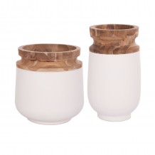 ΔΙΑΚΟΣΜΗΤΙΚΑ ΒΑΖΑ ΔΑΠΕΔΟΥ 2ΤΜΧ LINTER HM21140 02 FIBER CEMENT ΛΕΥΚΟ-ΞΥΛΟ ΤΕΑΚ 47Υ 60Υεκ c501535