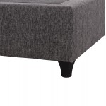 ΥΠΟΣΤΡΩΜΑ ΚΡΕΒΑΤΙ ΥΠΕΡΔΙΠΛΟ SIGGY HM21217 ΓΚΡΙ ΥΦΑΣΜΑ--ΓΙΑ 160x200εκ c501554