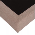 ΥΠΟΣΤΡΩΜΑ ΚΡΕΒΑΤΙ ΥΠΕΡΔΙΠΛΟ SIGGY HM21217 01 ΜΠΕΖ ΥΦΑΣΜΑ--ΓΙΑ 160x200εκ c501555