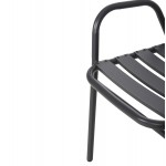 ΣΕΤ ΤΡΑΠΕΖΑΡΙΑΣ 5ΤΜΧ ADAM HM21219 ΚΑΡΕΚΛΕΣ ΜΕΤΑΛΛΙΚΕΣ ΤΡΑΠΕΖΙ 110x60 ΓΚΡΙ c501556