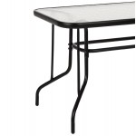 ΣΕΤ ΤΡΑΠΕΖΑΡΙΑΣ 5ΤΜΧ ADAM HM21220 ΚΑΡΕΚΛΕΣ ΜΕΤΑΛΛΙΚΕΣ ΤΡΑΠΕΖΙ 110x60 ΜΑΥΡΟ c501558