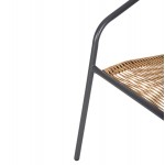 ΣΕΤ ΤΡΑΠΕΖΑΡΙΑΣ 5ΤΜΧ SWIFTER HM21222 01 ΚΑΡΕΚΛΕΣ ΜΕΤΑΛ ΤΡΑΠΕΖΙ 110x60 ΓΚΡΙ-ΦΥΣΙΚΟ c501562