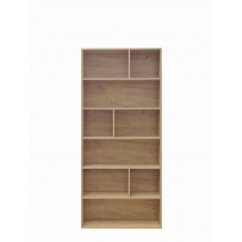 Βιβλιοθήκη Evergin pakoworld mdf σε oak απόχρωση 80x30x180εκ c501578 Βιβλιοθήκη Evergin pakoworld mdf σε oak απόχρωση 80x30x180εκ c501578