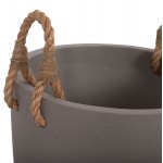 ΓΛΑΣΤΡΑ ΕΣ ΧΩΡΟΥ ΣΕΙΡΑ TRYLL HM4690L FIBER CEMENT ΓΚΡΙ ΣΧΟΙΝΙ Φ40x25 5Υεκ c501639