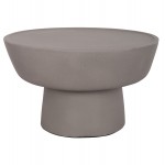 ΤΡΑΠΕΖΙ ΣΑΛΟΝΙΟΥ PIRSON HM18155 03 FIBER CEMENT ΣΕ ΓΚΡΙ--Φ60x36Υεκ c501644