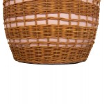 ΒΟΗΘΗΤΙΚΟ ΤΡΑΠΕΖΙ VILHENA HM18166 FIBER CEMENT ΡΟΖ-RATTAN ΦΥΣΙΚΟ Φ44 5x45Υεκ c501661