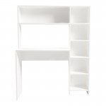 Γραφείο με βιβλιοθήκη Janson pakoworld σε λευκή απόχρωση 113 2x40x141 8εκ c501683