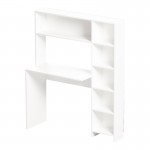 Γραφείο με βιβλιοθήκη Janson pakoworld σε λευκή απόχρωση 113 2x40x141 8εκ c501683