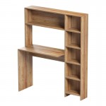 Γραφείο με βιβλιοθήκη Janson pakoworld σε oak απόχρωση 113 2x40x141 8εκ c501684
