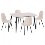 ΣΕΤ ΤΡΑΠΕΖΑΡΙΑΣ 5ΤΜΧ RAVEN HM21068 01 ΚΕΡΑΜΙΚΟ TOP ΛΕΥΚΟ ΜΑΡΜΑΡΟ--ΜΠΕΖ ΥΦΑΣΜΑ c501711