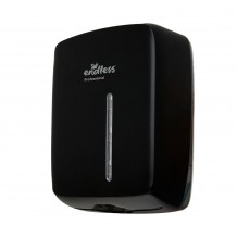 Συσκευή Διανεμητής Χειροπετσέτας Ζικ-Ζακ 13 2x27 2xΥ35 8cm Μαύρη Endless c501738