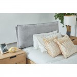 NEON ΚΡΕΒΑΤΙ ΓΙΑ ΣΤΡΩΜΑ 120x200cm ΓΚΡΙ ΦΥΣΙΚΟ 127x210x101 c501770