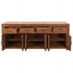 ΜΠΟΥΦΕΣ GRAYSON HM9802 ΑΝΑΚΥΚΛΩΜΕΝΟ ΞΥΛΟ TEAK ΣΕ ΦΥΣΙΚΟ 220x50x90Υεκ c501826