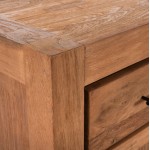 ΜΠΟΥΦΕΣ GRAYSON HM9802 ΑΝΑΚΥΚΛΩΜΕΝΟ ΞΥΛΟ TEAK ΣΕ ΦΥΣΙΚΟ 220x50x90Υεκ c501826