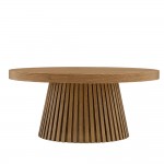 FORESTA COFFEE TABLE ΦΥΣΙΚΟ 90x90x40 c501827