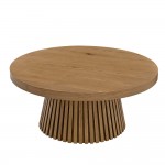 FORESTA COFFEE TABLE ΦΥΣΙΚΟ 90x90x40 c501827