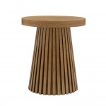 FORESTA SIDE TABLE ΦΥΣΙΚΟ 50x50x58 c501828