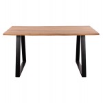 ΤΡΑΠΕΖΙ ΤΡΑΠΕΖΑΡΙΑΣ SOFIA SLIM HM8500 11 ΜΑΣΙΦ ΞΥΛΟ ΑΚΑΚΙΑΣ 160x90x76Υ εκ c501885