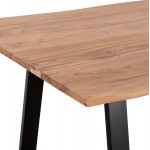 ΤΡΑΠΕΖΙ ΤΡΑΠΕΖΑΡΙΑΣ SOFIA SLIM HM8500 11 ΜΑΣΙΦ ΞΥΛΟ ΑΚΑΚΙΑΣ 160x90x76Υ εκ c501885