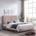 ΚΡΕΒΑΤΙ MILO ΜΕ ΑΠΟΘ ΧΩΡΟ HM738 22 ΜΠΕΖ ΜΠΟΥΚΛΕ ΥΦΑΣΜΑ ΓΙΑ ΣΤΡΩΜΑ 140x200εκ c501918