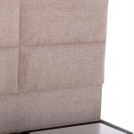 ΚΡΕΒΑΤΙ MILO ΜΕ ΑΠΟΘ ΧΩΡΟ HM738 22 ΜΠΕΖ ΜΠΟΥΚΛΕ ΥΦΑΣΜΑ ΓΙΑ ΣΤΡΩΜΑ 140x200εκ c501918