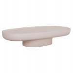 ΤΡΑΠΕΖΙ ΣΑΛΟΝΙΟΥ DESSY HM18153 02 FIBER CEMENT ΣΕ ΛΕΥΚΟ--151x66x30Υεκ c501996