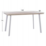 ΣΕΤ ΤΡΑΠΕΖΑΡΙΑΣ 5ΤΜΧ OFIRA HM10634 MDF TOP ΣΕ SONAMA--ΛΕΥΚΕΣ ΚΑΡΕΚΛΕΣ c502020