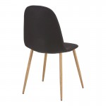 Τραπεζαρία Manka I-Bella pakoworld σετ 3τεμ σε sonoma απόχρωση 80x80x77εκ c502044
