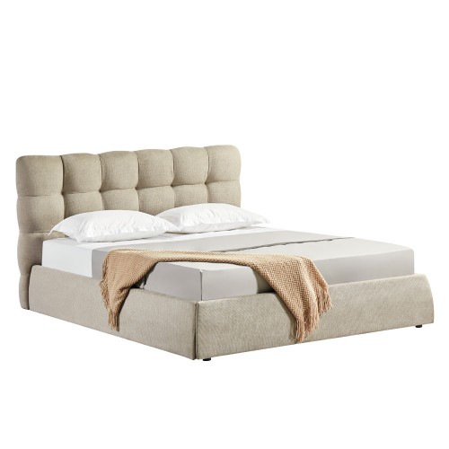 CHOCOLAT ΚΡΕΒΑΤΙ ΓΙΑ ΣΤΡΩΜΑ 160x200cm BEIGE 223x185x108 c502052