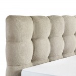 CHOCOLAT ΚΡΕΒΑΤΙ ΓΙΑ ΣΤΡΩΜΑ 160x200cm BEIGE 223x185x108 c502052