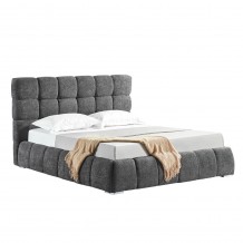 PUFFY ΚΡΕΒΑΤΙ ΓΙΑ ΣΤΡΩΜΑ 160x200cm ΓΚΡΙ 228x188x120 c502054