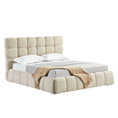 PUFFY ΚΡΕΒΑΤΙ ΓΙΑ ΣΤΡΩΜΑ 160x200cm BEIGE 228x188x120 c502055