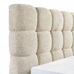 PUFFY ΚΡΕΒΑΤΙ ΓΙΑ ΣΤΡΩΜΑ 160x200cm BEIGE 228x188x120 c502055