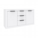 Μπουφές Doha pakoworld σε λευκή απόχρωση 150x45x80 5εκ c502074