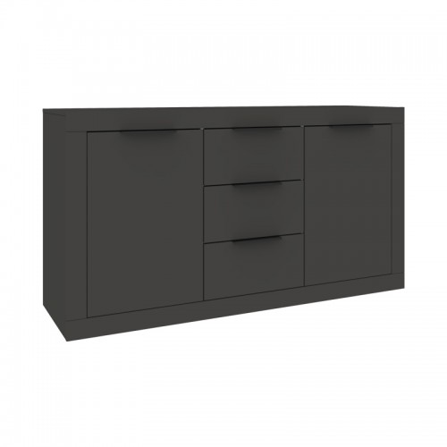 Μπουφές Doha pakoworld σε ανθρακί απόχρωση 150x45x80 5εκ c502075