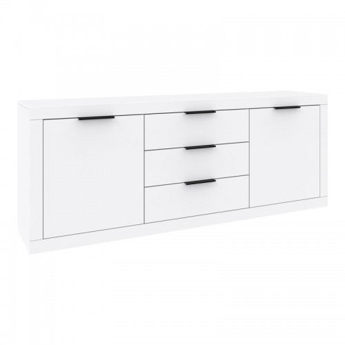 Μπουφές Doha pakoworld σε λευκή απόχρωση 210x45x80 5εκ c502079