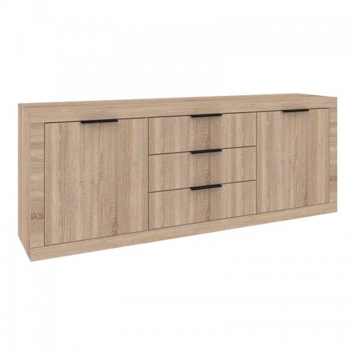 Μπουφές Doha pakoworld σε sonoma απόχρωση 210x45x80 5εκ c502080