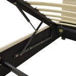 Κρεβάτι Molito pakoworld βελούδο σε εκρού απόχρωση με αποθηκευτικό χώρο120x200εκ c502085