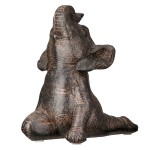  Figure Elephant Synthetic Resin Brown Ποικιλία 3 φορές 10X15X16Cm 10X15X16Cm c502217