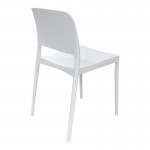 Καρέκλα Fenxy pakoworld pp σε λευκή απόχρωση 38x42x77εκ c502235