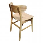 Καρέκλα Lumnia pakoworld rubberwood σε φυσική απόχρωση 46x50x76εκ SET 2τμχ c502266