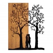 ΔΙΑΚΟΣΜΗΤΙΚΟ ΤΟΙΧΟΥ HM4753-ΜΕΤΑΛΛΟ ΜΑΥΡΟ-ΞΥΛΟ 45x3 βάθος x58Υεκ c502286