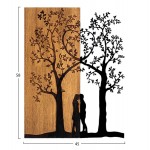 ΔΙΑΚΟΣΜΗΤΙΚΟ ΤΟΙΧΟΥ HM4753-ΜΕΤΑΛΛΟ ΜΑΥΡΟ-ΞΥΛΟ 45x3 βάθος x58Υεκ c502286