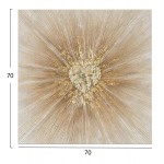 ΠΙΝΑΚΑΣ TOIXOY ΤΕΤΡΑΓΩΝΟΣ ΣΕΙΡΑ GOBI HM4854 ΕΚΤΥΠΩΜΕΝΟΣ ΚΑΜΒΑΣ 70x2 8 πάχος x70Υεκ c502306