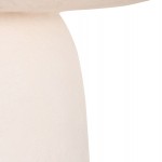 ΤΡΑΠΕΖΙ ΤΡΑΠΕΖΑΡΙΑΣ ΣΤΡΟΓΓΥΛΟ SEPPO HM18154 02 FIBER CEMENT ΛΕΥΚΟ--Φ119 5x75 5Υεκ c502331