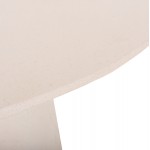 ΤΡΑΠΕΖΙ ΤΡΑΠΕΖΑΡΙΑΣ ΣΤΡΟΓΓΥΛΟ SEPPO HM18154 02 FIBER CEMENT ΛΕΥΚΟ--Φ119 5x75 5Υεκ c502331