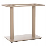 ΒΑΣΗ ΤΡΑΠΕΖΙΟΥ ΜΕΤΑΛΛΙΚΗ ΔΙΠΛΗ HM435 25 ΚΑΠΟΥΤΣΙΝΟ ΜΑΤ ΜΕ ΡΕΓΟΥΛΑΤΟΡΟΥΣ 80Χ40Χ72Υεκ c502336