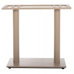 ΒΑΣΗ ΤΡΑΠΕΖΙΟΥ ΜΕΤΑΛΛΙΚΗ ΔΙΠΛΗ HM435 25 ΚΑΠΟΥΤΣΙΝΟ ΜΑΤ ΜΕ ΡΕΓΟΥΛΑΤΟΡΟΥΣ 80Χ40Χ72Υεκ c502336