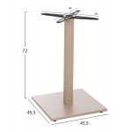 ΒΑΣΗ ΤΡΑΠΕΖΙΟΥ ΑΛΟΥΜΙΝΙΟΥ HM475 25 ΚΑΠΟΥΤΣΙΝΟ 46x46x72Υεκ ΣΤΑΥΡΟΣ 46Χ46εκ c502341